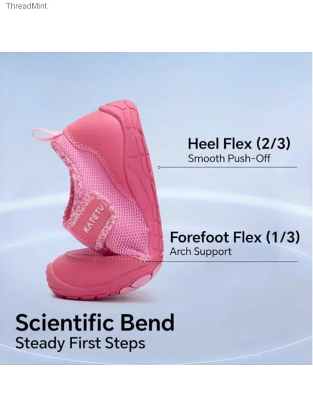 Kids Closed Toe Water Sandals Breathable Mesh Non-Slip Toddler Summer Beach